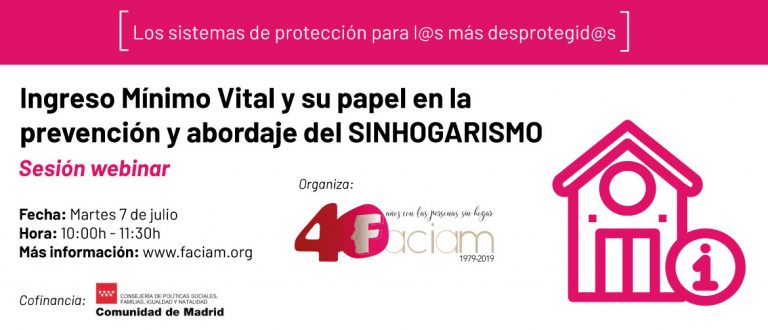 Ingreso Mínimo Vital y su papel en la prevención y abordaje del SINHOGARISMO